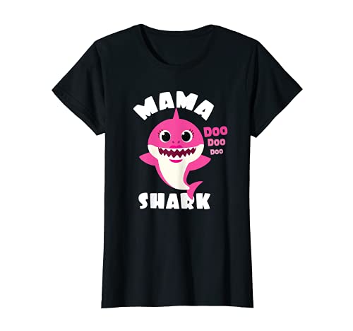 Mujer Regalo Mama Shark para mamá - Camisa de Regalo Mama y Esposa Camiseta