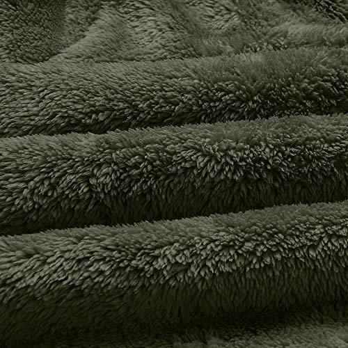 Mujer Sudadera Caliente y Esponjoso Tops Chaqueta Suéter Abrigo Jersey Mujer Otoño-Invierno Talla Grande Hoodie Sudadera con Capucha riou (1-Pink, XXXXXL)