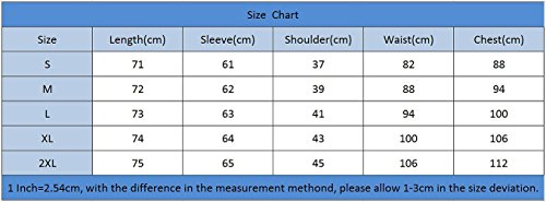 Mujer Sudaderas Camisetas Cuello Alto Pullover Camisa Manga Larga Jersey con Capucha Tops Caqui Claro M