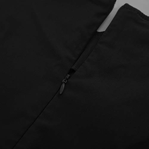 Mujer Vestidos Retro Mangas 3/4 de Cóctel V-Escote S CL011020-1