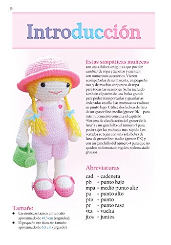 Muñecas con Vestidos: Patrones de Amigurumi en Ganchillo (Patrones de amigurumi en ganchillo de Sayjai)