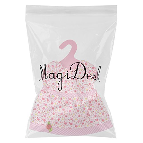 Muñecas Fashion Ropa Vestido Colorido de Paño para American Girl 18 Pulagdas - #4