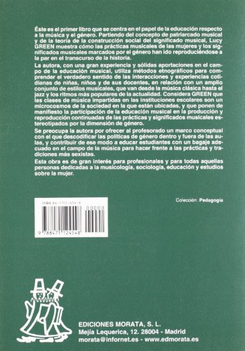 Música, Genero y Educación (Colabora el Instituto de la Mujer)