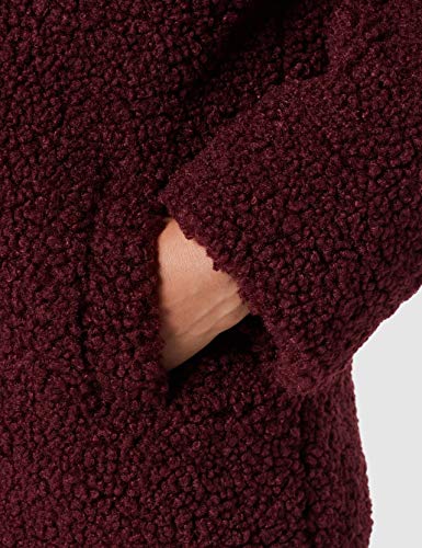 Naf Naf Biprotest Abrigo, Morado (Prune 734), 40 para Mujer