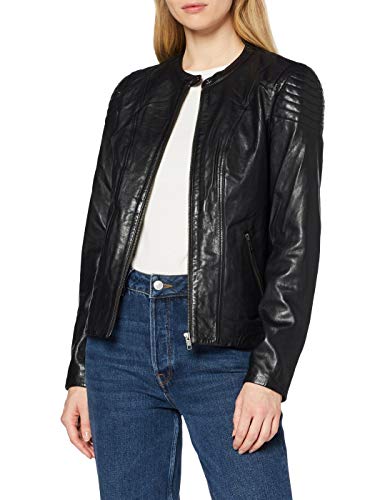 Naf Naf Clim Chaqueta, Negro (Noir 625), 38 para Mujer