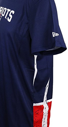 New Era - England Patriots T-Shirt/tee - Big Logo Back - Navy - XL