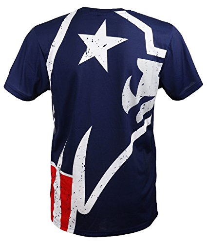 New Era - England Patriots T-Shirt/tee - Big Logo Back - Navy - XL
