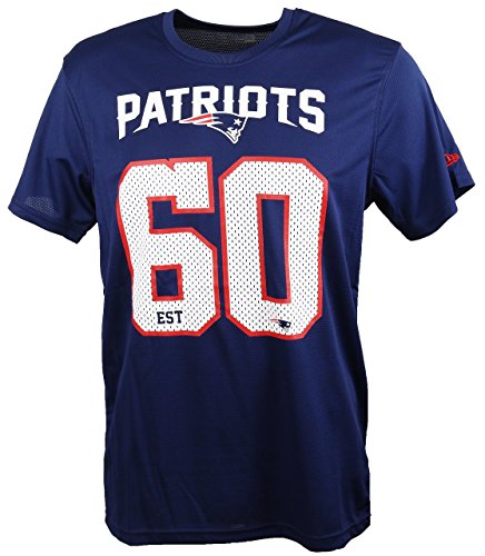 New Era England Patriots T Shirt/tee NFL Supporters Navy - M