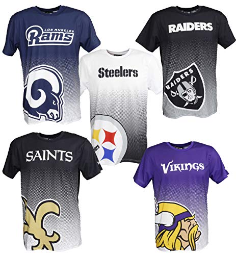 New Era Minnesota Vikings T Shirt/tee NFL Gradient tee Purple - L