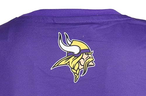 New Era Minnesota Vikings T Shirt/tee NFL Gradient tee Purple - L