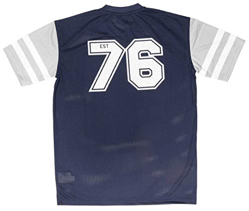 New Era Seattle Seahawks T Shirt NFL Jersey American Football Fanshirt Blau - L