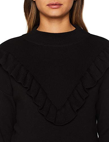 New Look 5116512 Vestido, Negro, 36 para Mujer