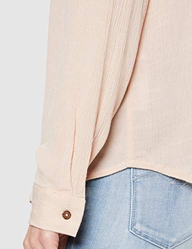 New Look F Chelsea 2PKT CHEESECL Shirt Camisa, Rosa (Rosa Pálido 72), 10 (Size: 10) para Mujer