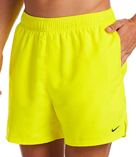 NIKE 5 Volley Short Bañador, Hombre, Lemon Venom, M