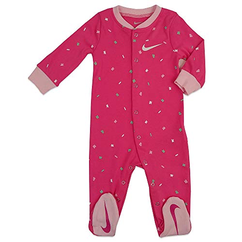 NIKE Babytooth Toss Footed Coverall Mono, Infantil, Laser Fuschia, 74
