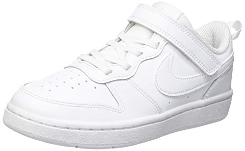 Nike Court Borough Low 2, Zapatillas de Correr, White/White-White, 38 EU
