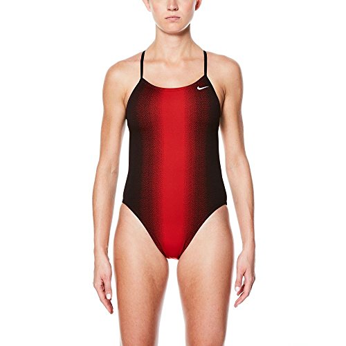 NIKE Cut-out One Piece Bañador, Mujer, University Red, 32