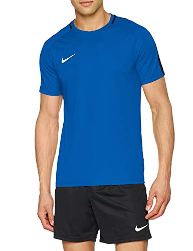 Nike Dry Academy 18 Football Top, Camiseta Hombre, Azul (Royal Blue/Obsidian/White), S