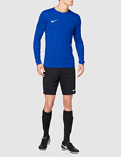 Nike LS Park Vi JSY Camiseta de Manga Larga, Hombre, Azul (Royal Blue/White), M