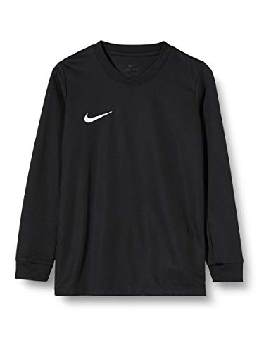 Nike LS YTH Park Vi JSY Camiseta de Manga Larga para Niños, Negro (Black/White), XL