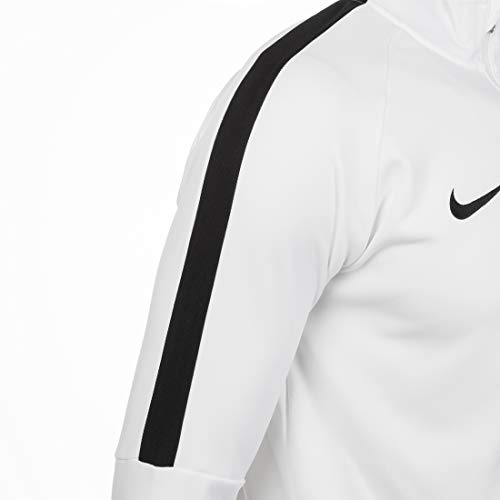 NIKE M NK Dry Acdmy18 Dril Top LS Long Sleeved t-Shirt, Hombre, White/Black/Black, XL