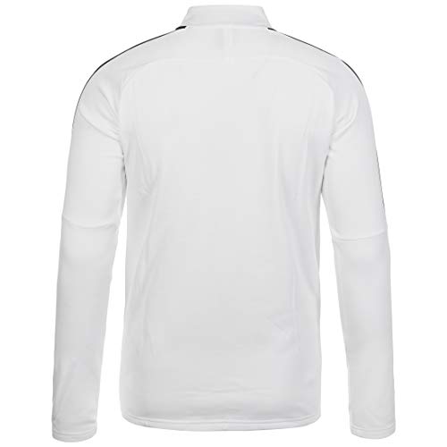 NIKE M NK Dry Acdmy18 Dril Top LS Long Sleeved t-Shirt, Hombre, White/Black/Black, XL