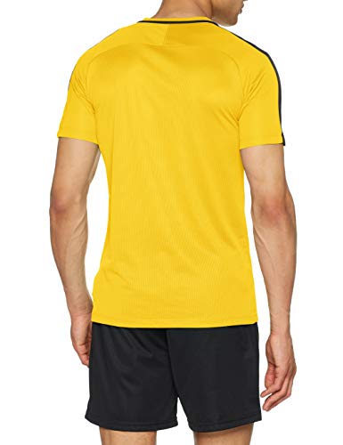 NIKE M NK Dry Acdmy18 Top SS T-Shirt, Hombre, Tour Yellow/Anthracite/Black, M