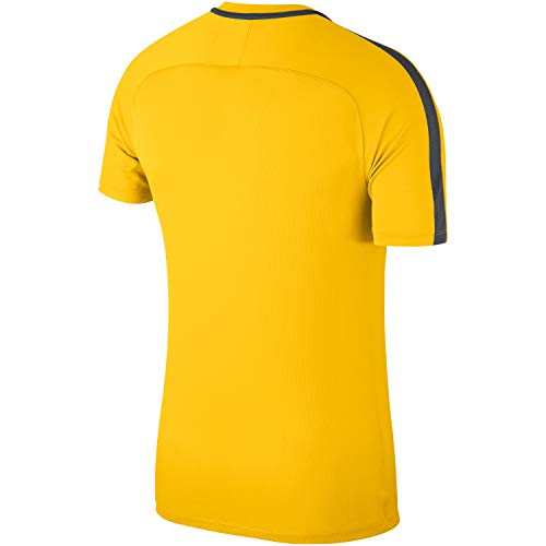 NIKE M NK Dry Acdmy18 Top SS T-Shirt, Hombre, Tour Yellow/Anthracite/Black, M