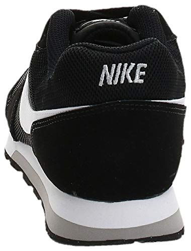 Nike MD Runner 2 GS, Zapatillas de Correr Unisex Adulto, Negro (Black/Wolf Grey/White), 40 EU