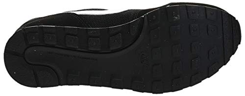 Nike MD Runner 2 GS, Zapatillas de Correr Unisex Adulto, Negro (Black/Wolf Grey/White), 40 EU