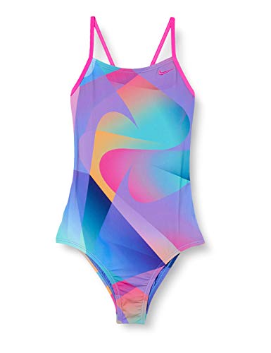 NIKE Modern Back One Piec Bikini, Niñas, Sapphire, S
