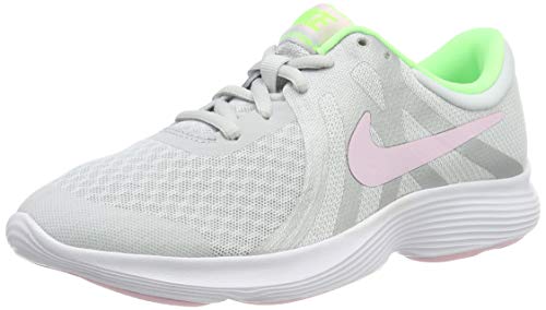 Nike Nike Revolution 4 (Gs) Zapatillas de Running Niños, Multicolor (Pure Platinum/Pink Foam/Platinum Tint 006), 37.5 EU