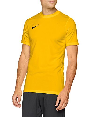 Nike Park VI Camiseta de Manga Corta para hombre, Dorado (University Dorado/Black), S