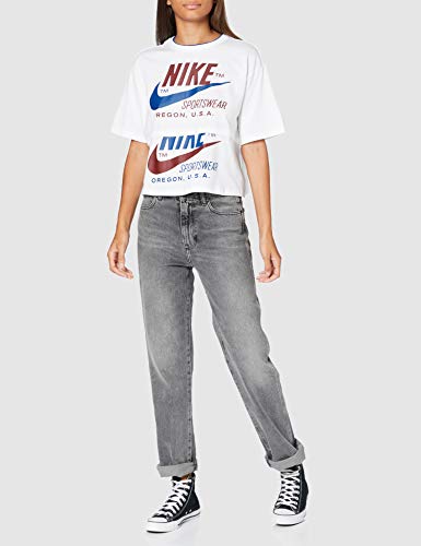 NIKE Sportswear Icon Clash Shirt, Blanco, S Womens