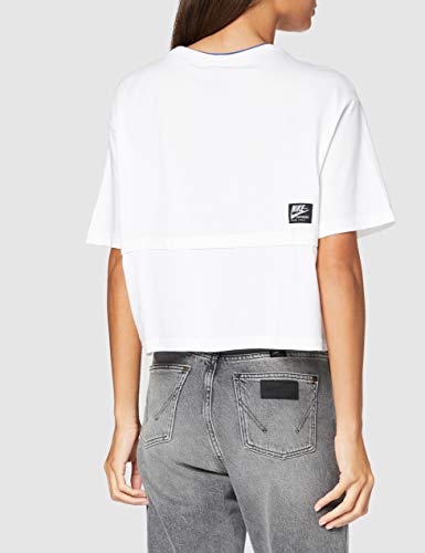 NIKE Sportswear Icon Clash Shirt, Blanco, S Womens