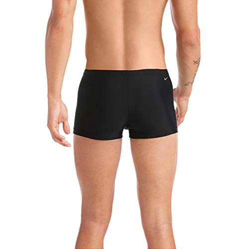 NIKE Square Leg Bañador, Hombre, Black, M