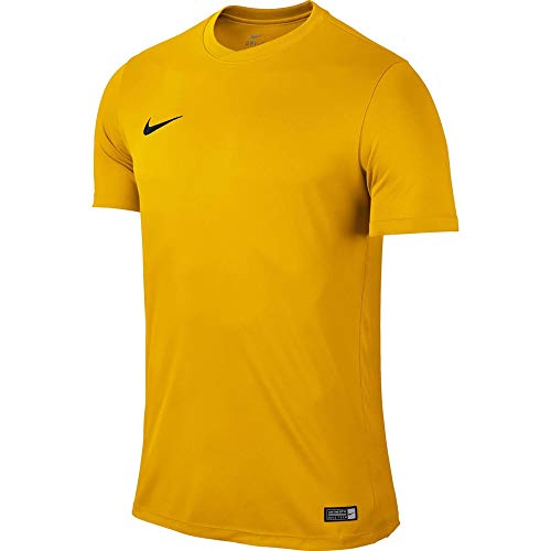 Nike SS YTH Park Vi JSY Camiseta de Manga Corta, Niños, Amarillo (University Gold/Negro), S