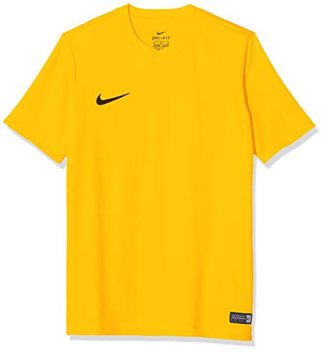 Nike SS YTH Park Vi JSY Camiseta de Manga Corta, Niños, Amarillo (University Gold/Negro), S