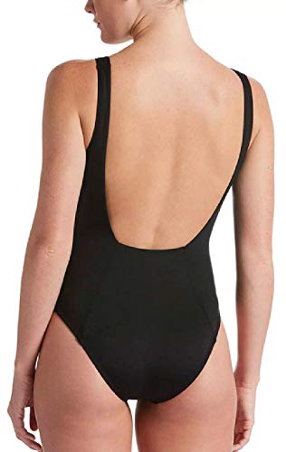 NIKE U-Back One Piece Bikini, Mujer, Jet Black, M