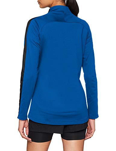 NIKE W NK Dry Acdmy18 Dril Top Ls Long sleeved t-shirt, Hombre, Royal Blue/ Obsidian/ White, XS