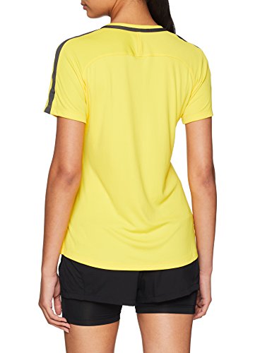 NIKE W NK Dry Acdmy18 Top SS T-Shirt, Hombre, Tour Yellow/Anthracite/Black, M