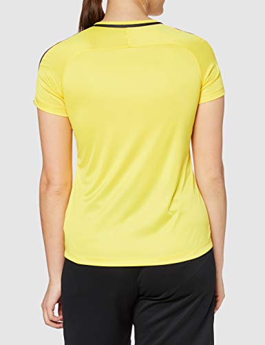 NIKE W NK Dry Acdmy18 Top SS T-Shirt, Hombre, Tour Yellow/Anthracite/Black, M