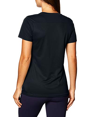 NIKE W Nk Dry Park VII JSY SS Camiseta de Manga Corta, Mujer, Black/White, XS