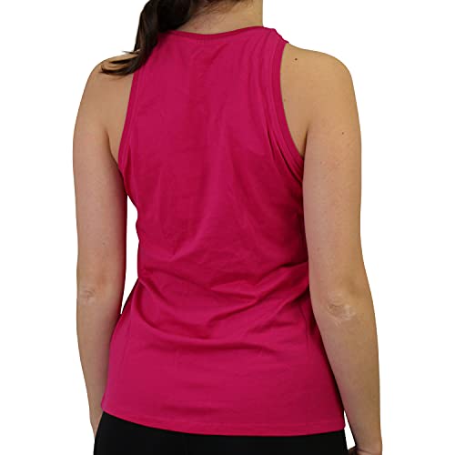 NIKE W NK Dry Tank DFC Icon Clash Vest, Fireberry, L Womens