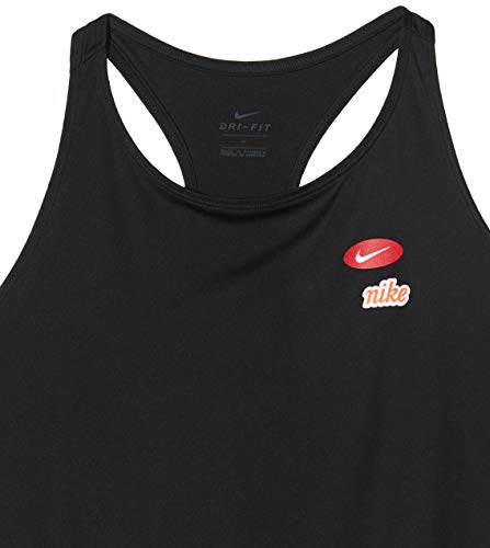 NIKE W Nk Novelty Top BTR IC Cl Pl Camiseta sin Mangas, Mujer, Black, 3X