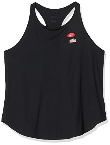 NIKE W Nk Novelty Top BTR IC Cl Pl Camiseta sin Mangas, Mujer, Black, 3X