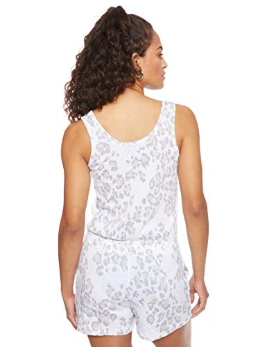 NIKE W NSW Gym VNTG Rmpr Leopard Mono, Mujer, Atmosphere Grey/Sail/Sail, XL