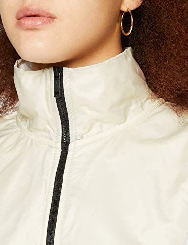 NIKE W NSW Qz Archive RMX - Camiseta de Manga Larga para Mujer, Mujer, CU6382, Blanco/Light Bone/Black, S