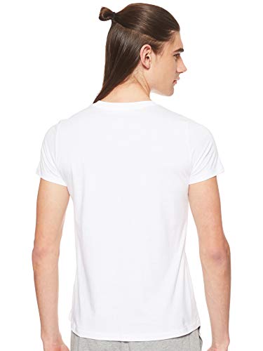 NIKE W NSW tee ESSNTL Icon Futura Camiseta de Manga Corta, Mujer, Blanco (White/Black), M