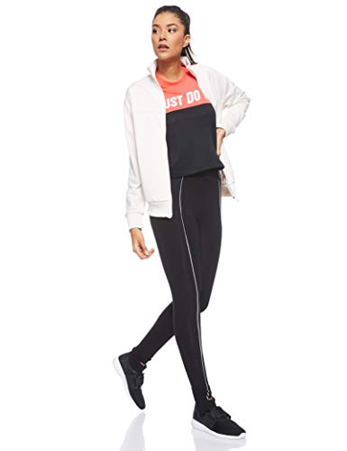 NIKE W Tailwind SS SD Camiseta, Mujer, Rojo/Negro (Ember Glow/Black), M